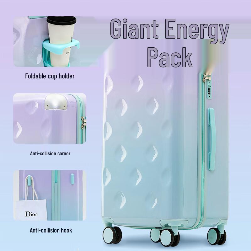 OEING Gradient Hardshell Multi-functional Luggage 24 inch