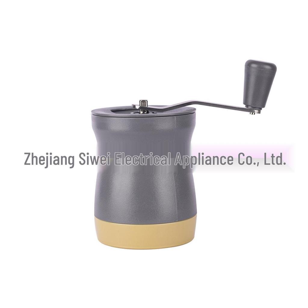 Compact Hand-Crank Coffee Grinder - Portable Manual Ceramic Burr for Home Use