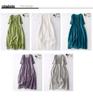 2024 Summer Women's Cotton-Linen V-Neck Pleated Retro Dress