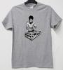 Bruce Lee Nos Decks Camiseta Música DJ Mashup Filme Homem de Ferro Punhos de Fúria GT217