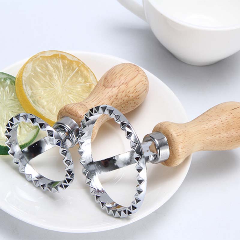 Cake Pie Cutter Pastry Press Mold Dumpling Lace Embossing Device Ravioli Maker Mold Stamp Cookie Mold Kitchen Baking Tool