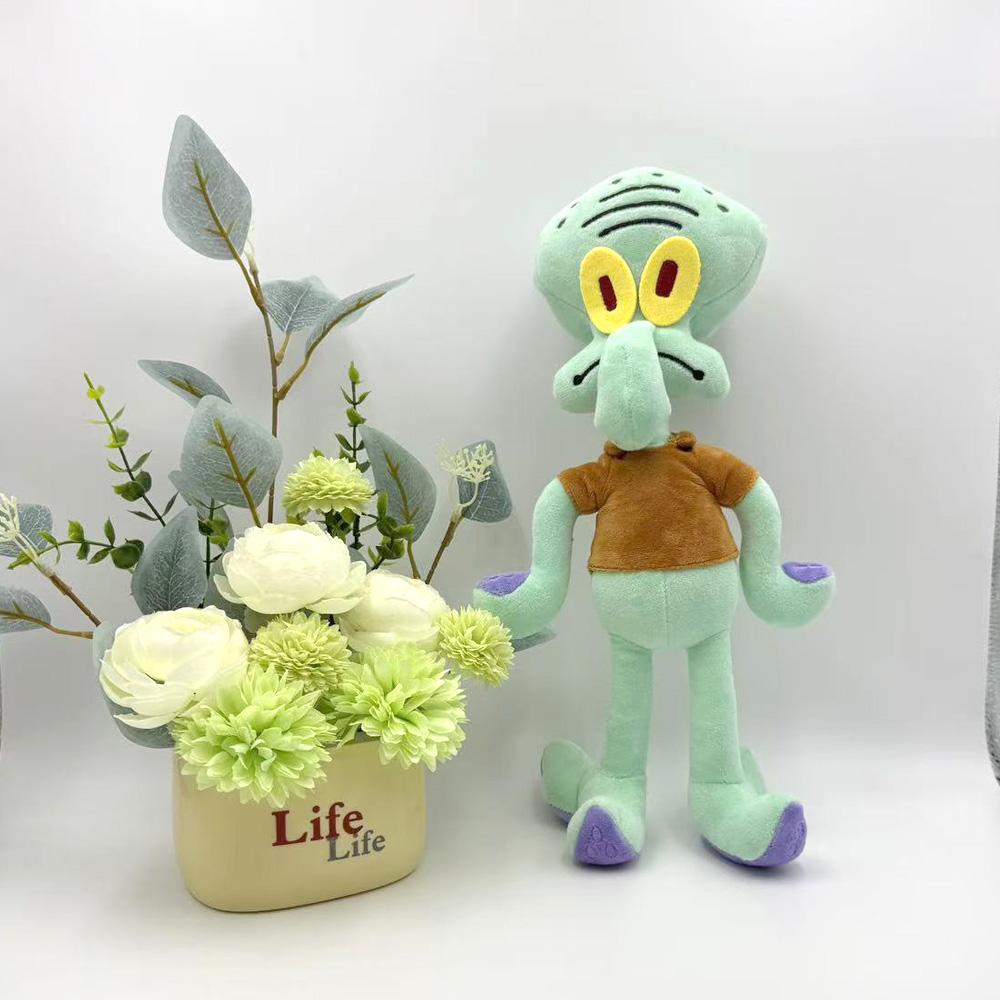 Kawaii Cartoon Spongebob Patrick Squidward Mr Krabs Gary Plush Toy Stuffed Doll