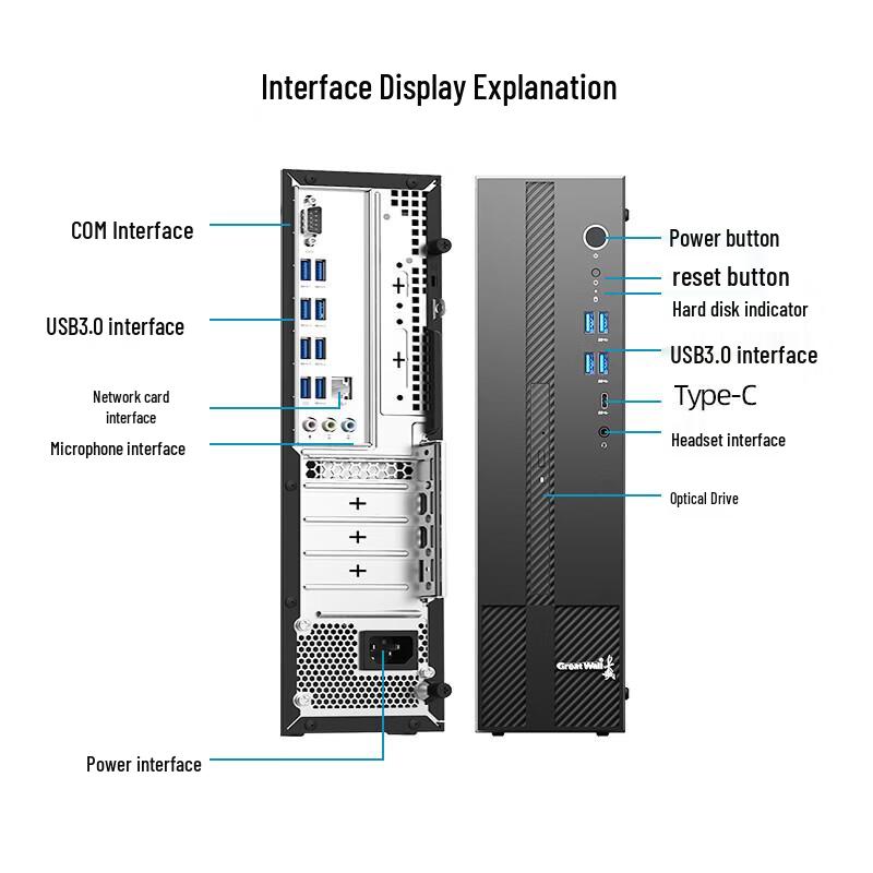 Great Wall Sequoia D80F3 Desktop PC (CN version)