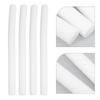 4Pcs White Floral Sponge Cylinder Bases 19.65x1.57in Solid Sponge Rods for Flower Arranging DIY Craft Supplies Wedding