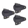 3 Pcs Flashlight   Suitable for   PolyTac 88850 Flashlight PU Leather Belt Holder