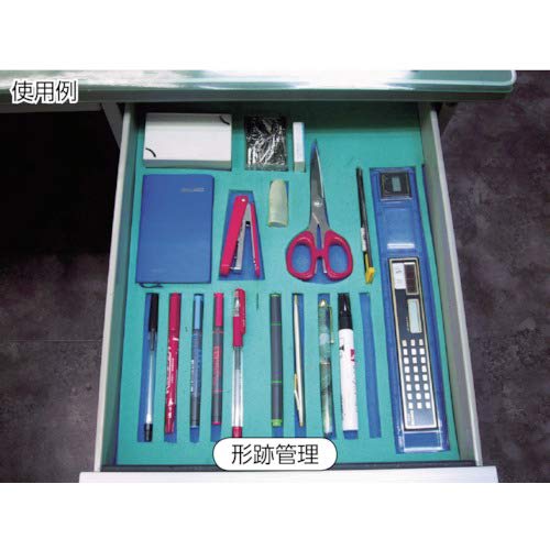 TRUSCO 5S Management Sheet, Blue, 12mm Thick, T5S-12