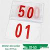 Athletic Event Race Bibs & Accessories