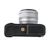 PU-Leder Kamera Halbtasche für Fujifilm XM5 Fuji X-M5 Unterteil mit Batteriefachöffnung Abdeckung mit Schultergurt