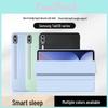 Case For Trifold Leather Tab A8 Samsung A9 S10 Fe With Honeycomb Soft Shell