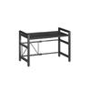 Floor-Standing Kitchen Rack: Rice Cooker, Microwave & Oven Organizer Shelf