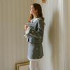 Ceme Adu Cest_Ribbon Embroidery Wool Skirt