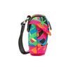 MCM Colorful Abstract Print Mini Crossbody Bag with Silver Logo Plate for Daily & Street Style Use