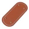 Creative Oval Shape DIY Hand Stitched Woven Bag Cushion Base with Holes Rivet Bottom Accessories