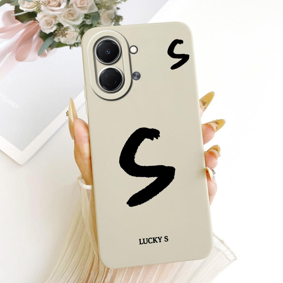 For Tecno Spark Go 3 Case KN3 Cute Lucky Letters Cover Shockproof Soft TPU Phone Case For Tecno Spark GO 3 SparkGO3 Fundas Coque