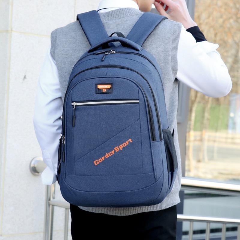 Schultasche männliche College-Studenten können Computer-Zoll-Rucksack Männer 26 neuer Geschäftsreise-Rucksack mit Senior-Feeling