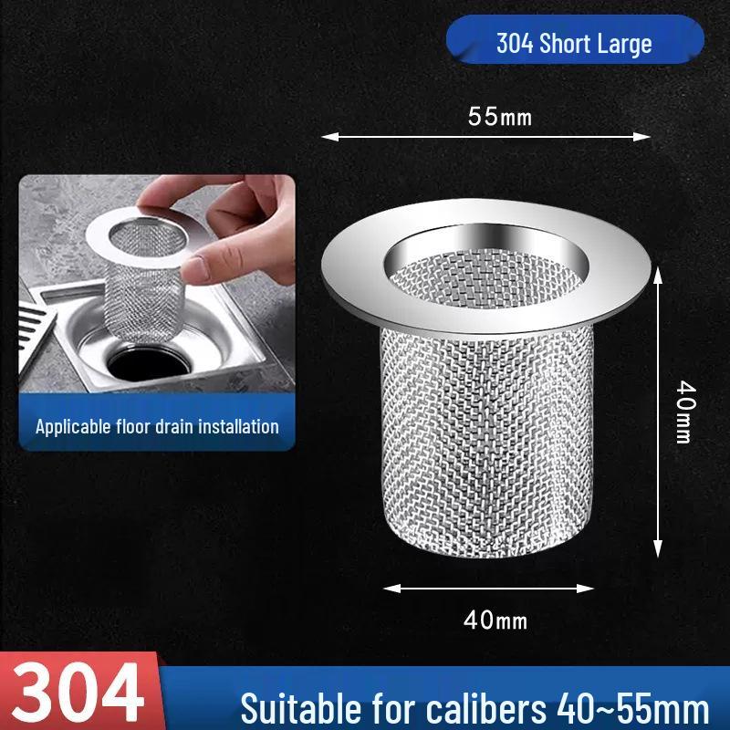 Edelstahl Badezimmer Bodenablauf Filter Kanaldeckel