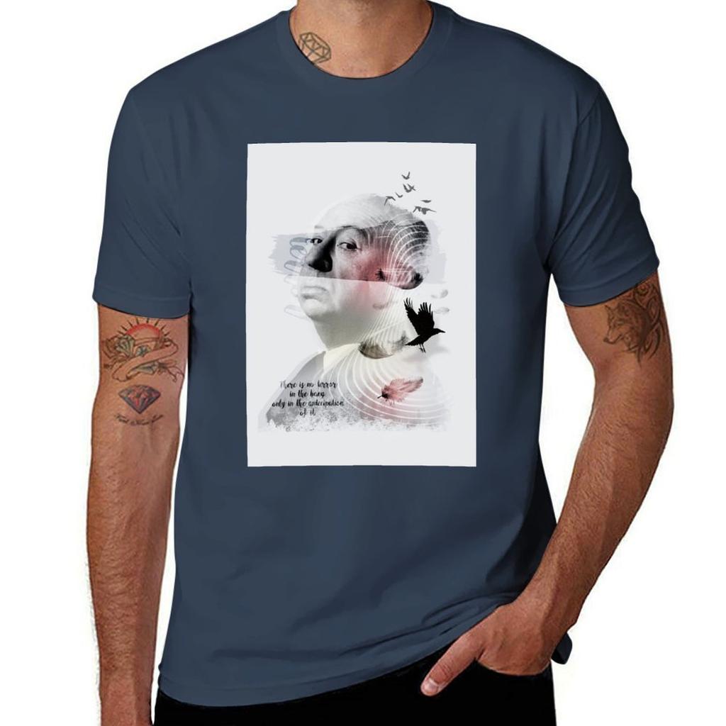 Alfred Hitchcock Tshirt Work Style Casual Tshirt