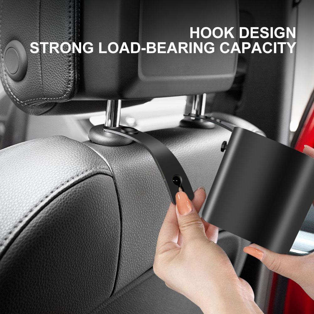 Durable Auto Drinks Holders Hook Design Multifunctional Cup Holder Large Bearing Capacity Back Seat Cup Holder for Universal Car