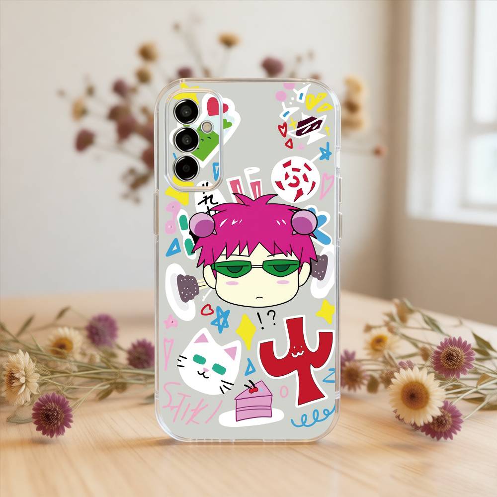 Kusuo Saiki Phone Case For SamsungA10,12,20,21S,30,31,40,50,51,52,70,71 Transparent Cover