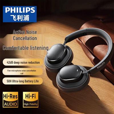 Philips TAH5519 Noise-Cancelling Wireless Over-Ear Headphones