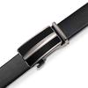 Men's Belt New Versatile Cowhide Trousers Belt Middle-aged and Young Trendy Automatic Buckle Business Casual Trousers Belt Men