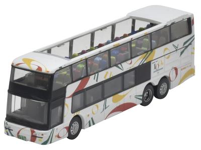 Der Bus Tokyu Transse Mitsubishi Fuso Aero King Bus Gruppe 100. Jubiläum Diorama Zubehör 321811 Sammlung Open-Top (Tokyu Verpackung)