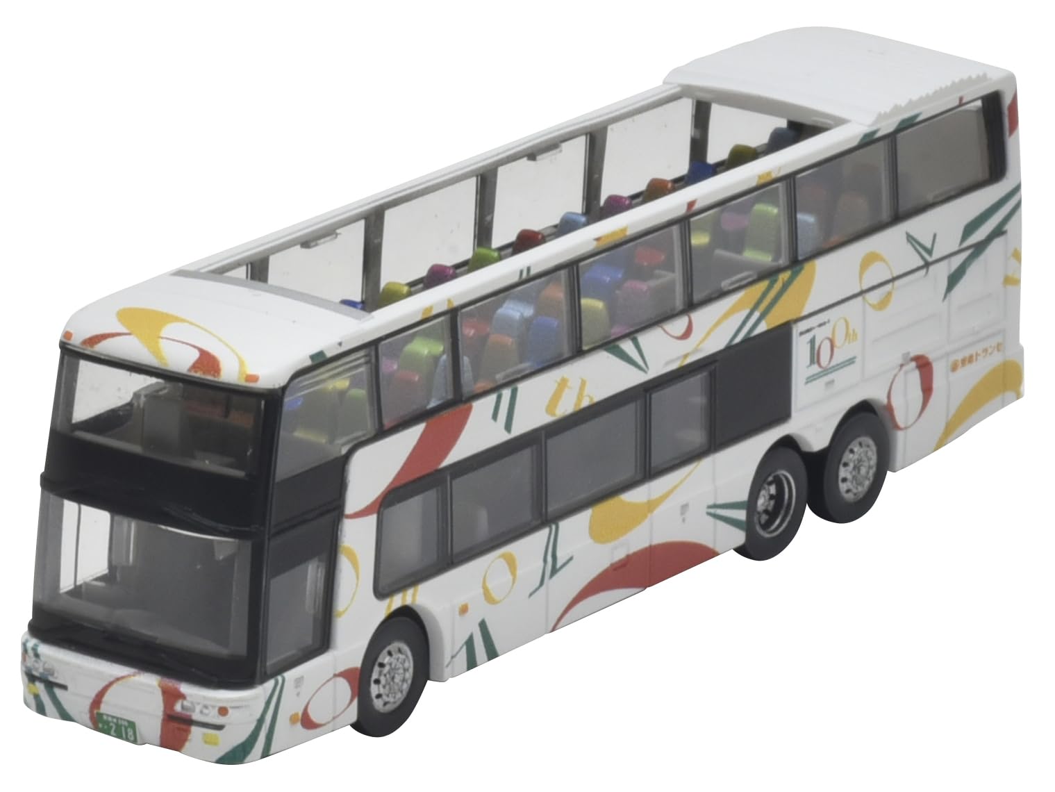 

The Bus Tokyu Transse Mitsubishi Fuso Aero King Bus Group 100th Anniversary Diorama Supplies 321811 Collection Open-Top (Tokyu Wrapping)