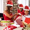 10/Stk. Kinder Erwachsene Weihnachtsmützen Damen Herren Rote Weihnachtsmann Weihnachtsmützen Fröhliche Weihnachten Mützen Neujahrsparty Deko Navidad Zubehör