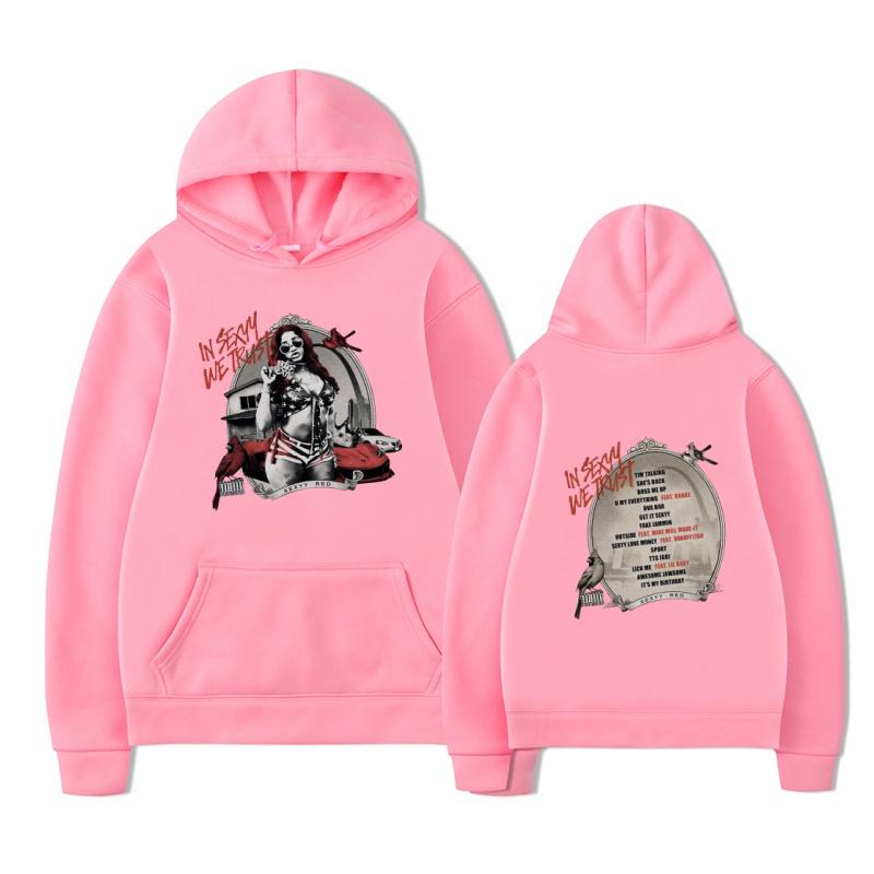 IN SEXYY WE TRUST Fashion New Printed Pattern Men's Hoodie Casual Hoodie Long Sleeve Men's Sports Hoodie