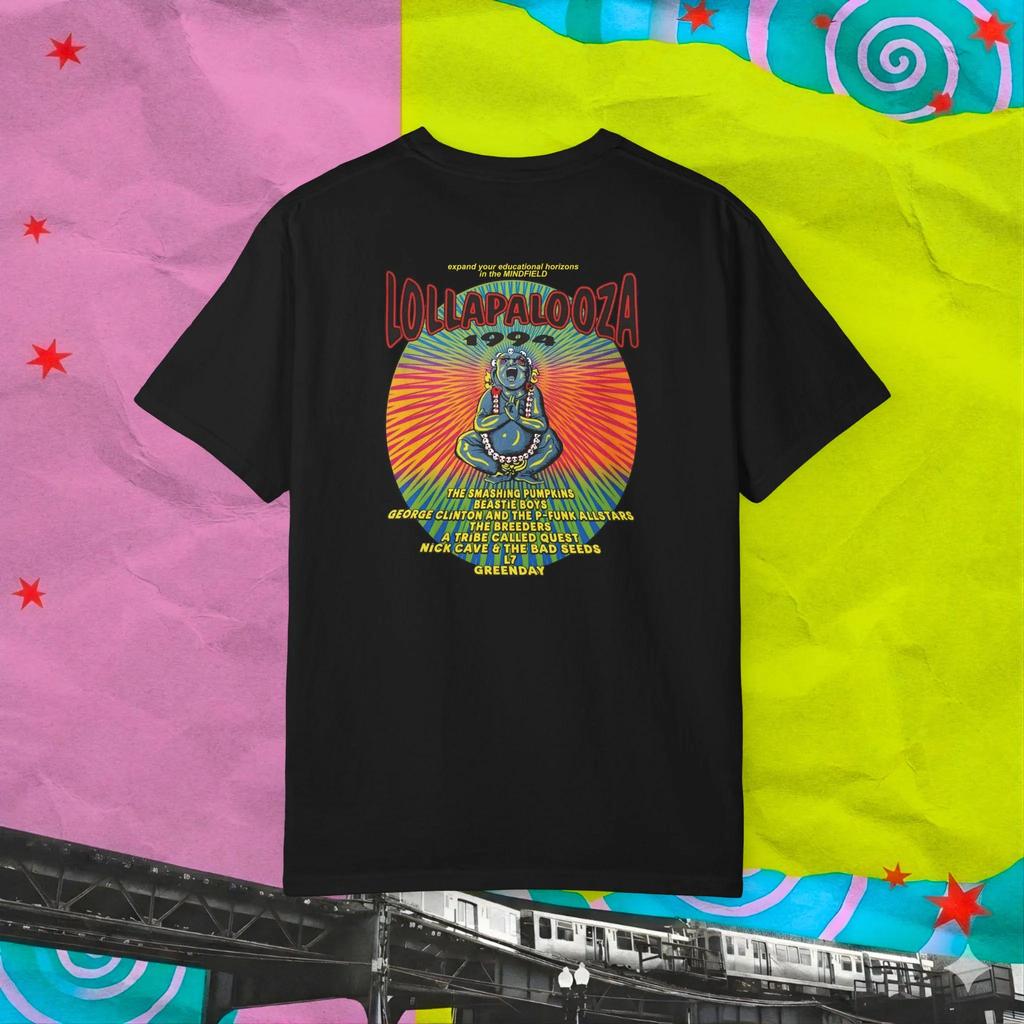 Lollapalooza Chicago 2026 Grant Park July 30 To August 2 2026 Tshirt Unisexunisex Fashion Unisexs Tshirts Streetwear Hip Hop Tees