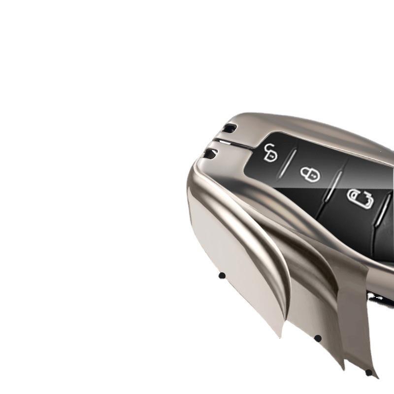 2023 Hongqi H5 Key Case for Models: HS5, H9, HQ9, HS7, H7 - Men's Classic Design