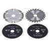 4pcs 3-3/8 Inch Diameter Mini Circular Saw Blade Circular Saw Blade Set  For Tile Grout Concrete