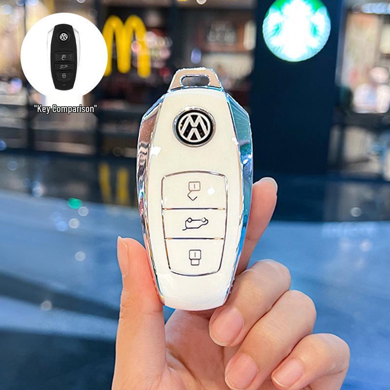 Key Cover for 2021 Volkswagen Touareg - Fits Imported Models 2017-2021