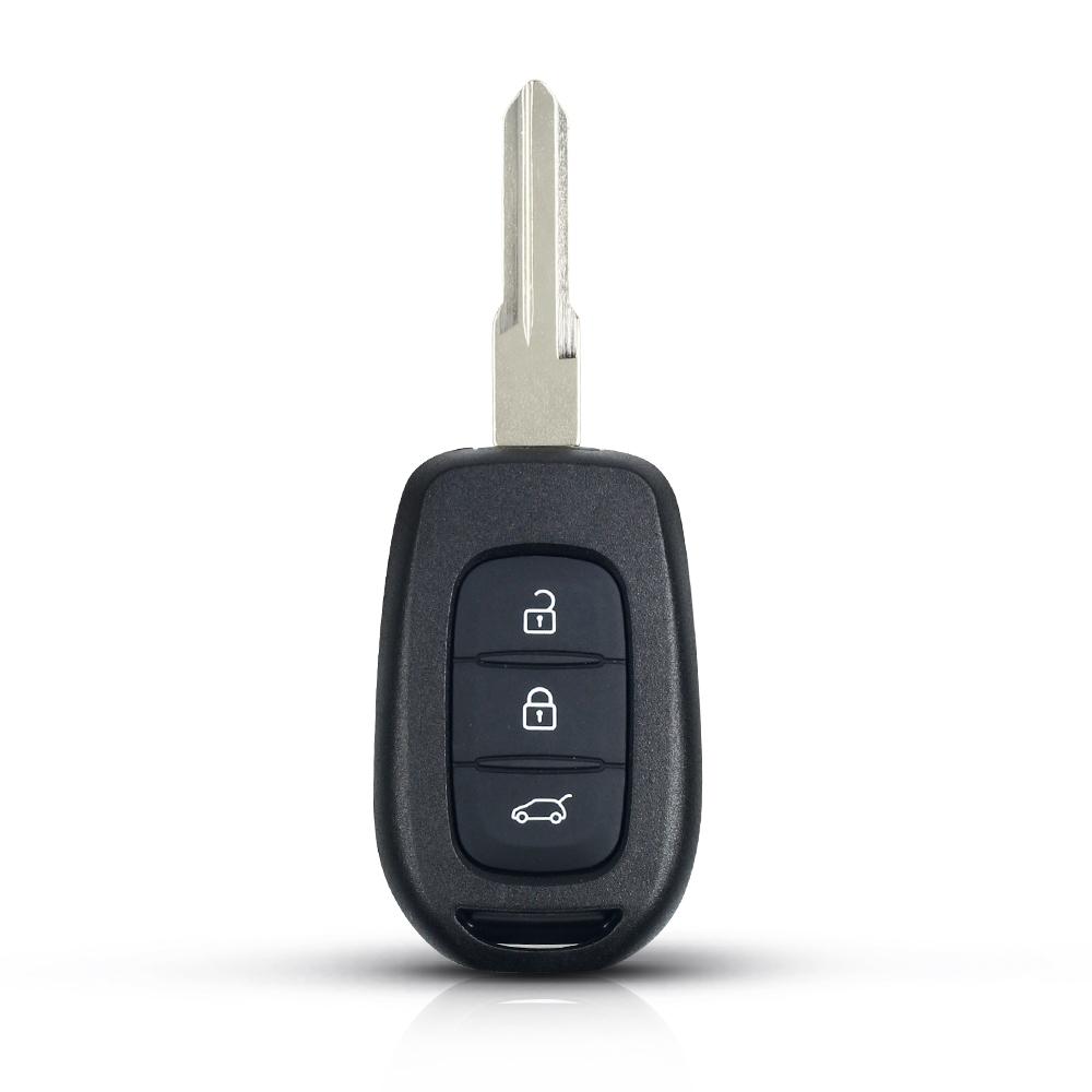 KEYYOU Remote Car Key Shell 2/3 Buttons Blank Case For Renault Megane Captur Duster Clio Modus Logan HU136te / VAC102 Blade