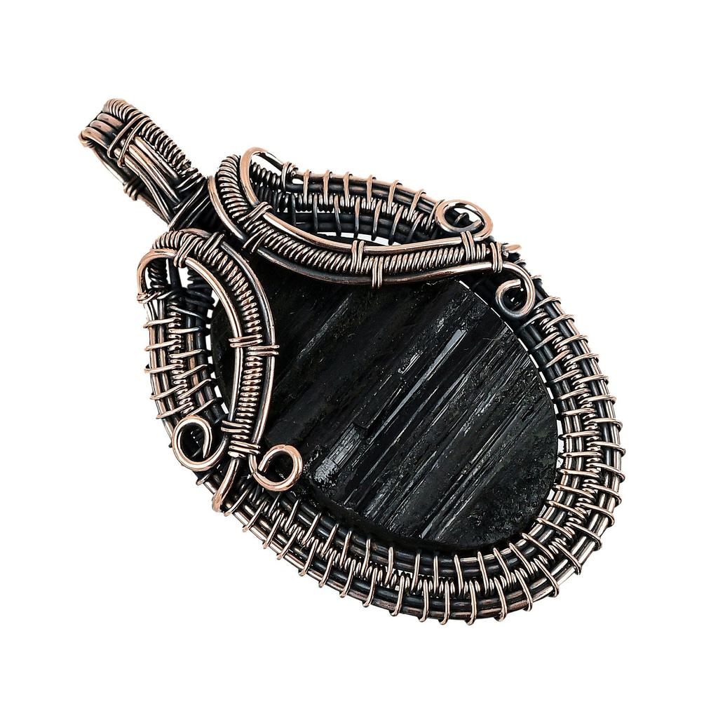 Black Tourmaline Pendant Gemstone Jewelry, 925 Solid Sterling Silver Pendant, Handmade Amazing Pendant Jewelry