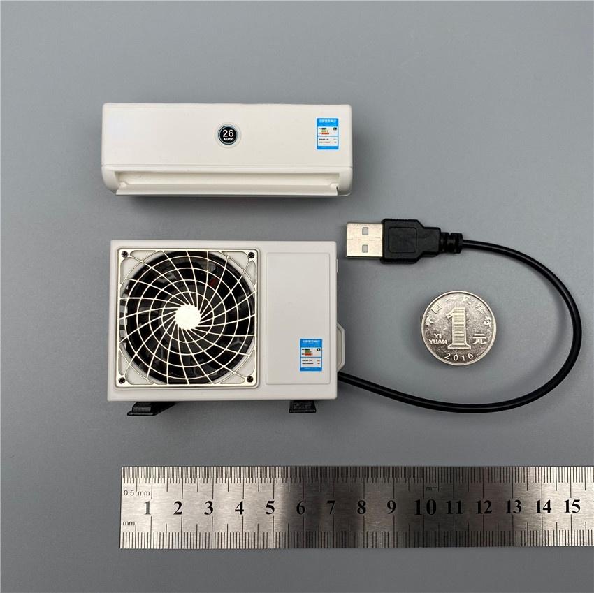 Миниатюрная модель кондиционера Re-ment в масштабе 1/14, 76 мм x 16 мм x 26 мм