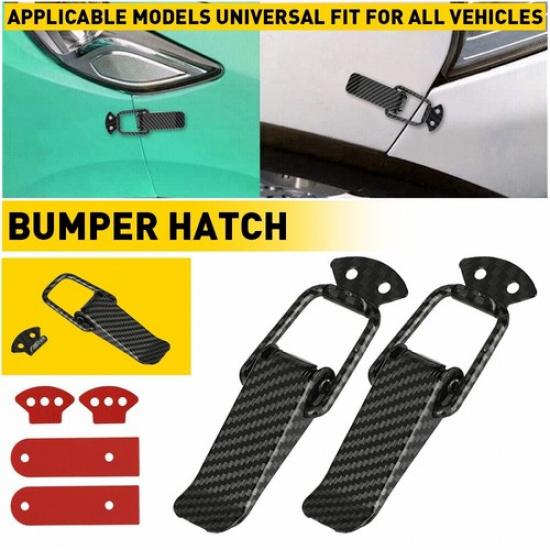 2X Bumper Quick Release Clips Universal Bumper Latch Fasteners Holder Mat Clip