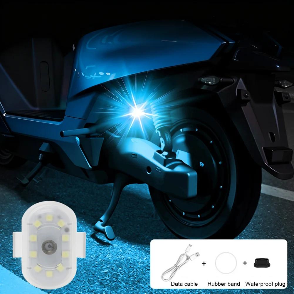 Wireless Remote Control Strobe Light Multi-color Rechargeable Warning Light for Car Motorcycle Drone Safety Navigation Lamp