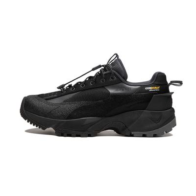 Li Ning Outdoor CF Tracing, Wild Xingshan PRO Reflektierende Dämpfung Wasserdicht Niedrig geschnitten Freizeitschuhe Damen Schwarz AGLU152-4