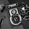 Retro Camera Bumper Case For iPhone 16 14 15 Pro Max 11 12 13 Pro Max Mini XR 16e 16 15 Plus Phone Cover