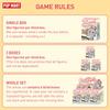 Single POP MART The Monsters Delicious Macaroons Vinyl Face Blind Box Random Design Action Figure Collectible Toy Home Single Box - Decoration,