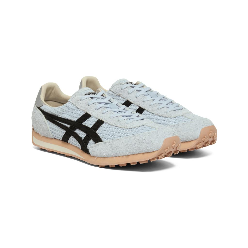 ONITSUKA TIGER Edr 78 Fabric Cowhide Retro Running Shoes Cushioning Support Lifestyle Casual Shoes Unisex Sneaker Light-Blue 1183C570-400