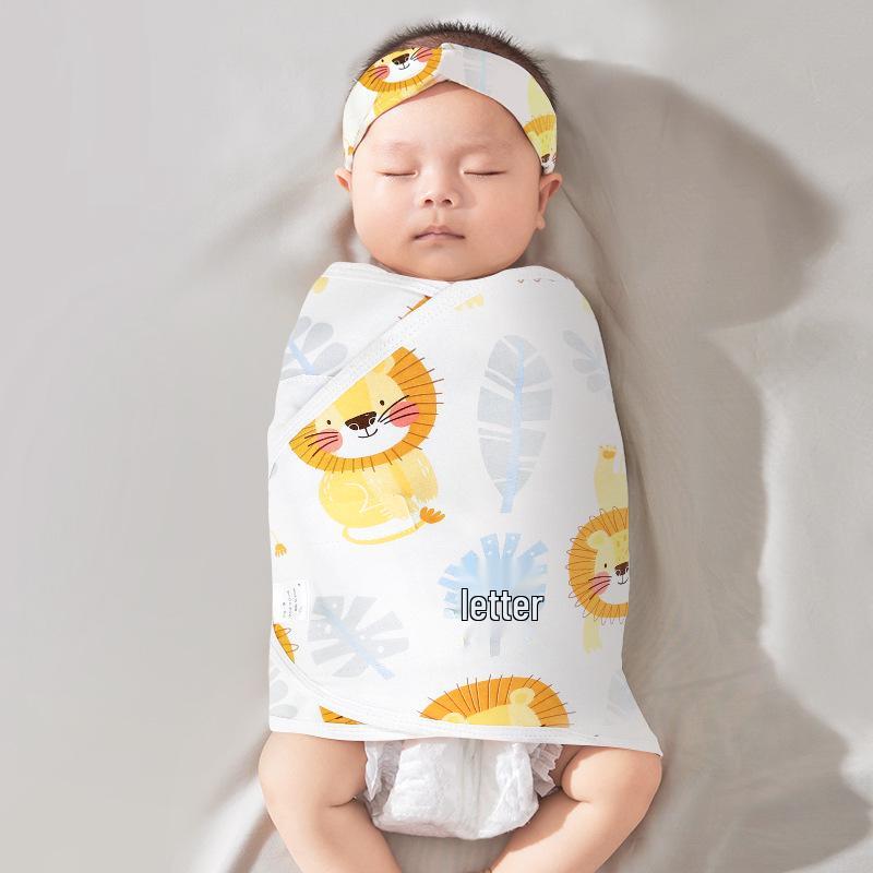 Sacco nanna swaddle anti-spavento per neonato - Coperta da notte per neonato per primavera/estate
