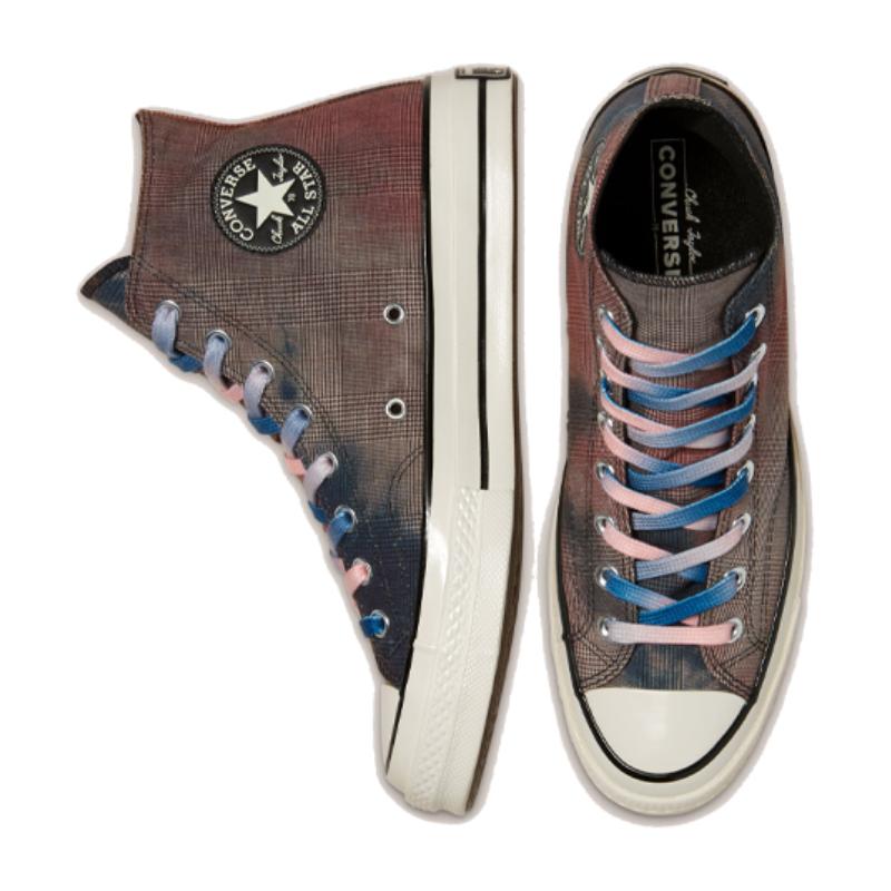 Converse 1970s Chuck 70 Trendy Comfort High-Top Espadrilles Unisex Brown Blue