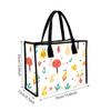 Cute Cartoon Pattern Tote Bag Casual Reusable Shopping Handbag for Daily Use