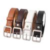 1Pc Women'S Belt Trendy Square Buckle Belt High End Soft Pu Leather Belt Paired With Skirt Work Pants Jeans Belt
