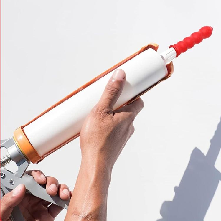 Caulking Tube Caps Reusable Moisture Barrier For Construction Materials Sealing and Preserving Open Caulking Tube
