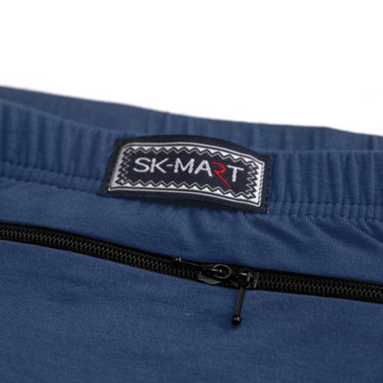Men Underpants Plus Size High Elasticity Seamless Pocket Solid Color Soft Breathable Stretchy Waist Quick Dry No Constraint