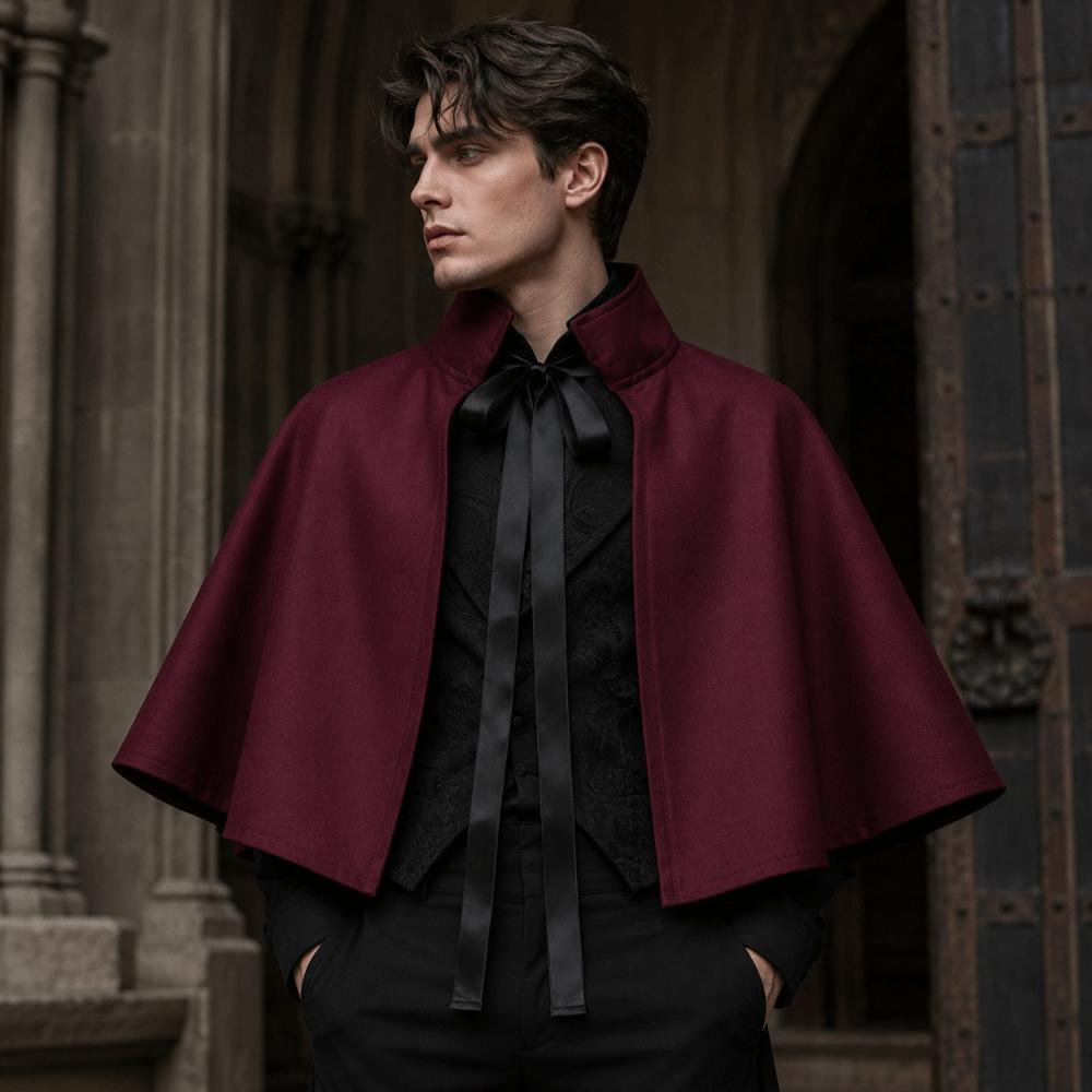 Fantasy Halloween Cloak Retro Cosplay Costume Multi-functional Renaissance Costume Stage Costume