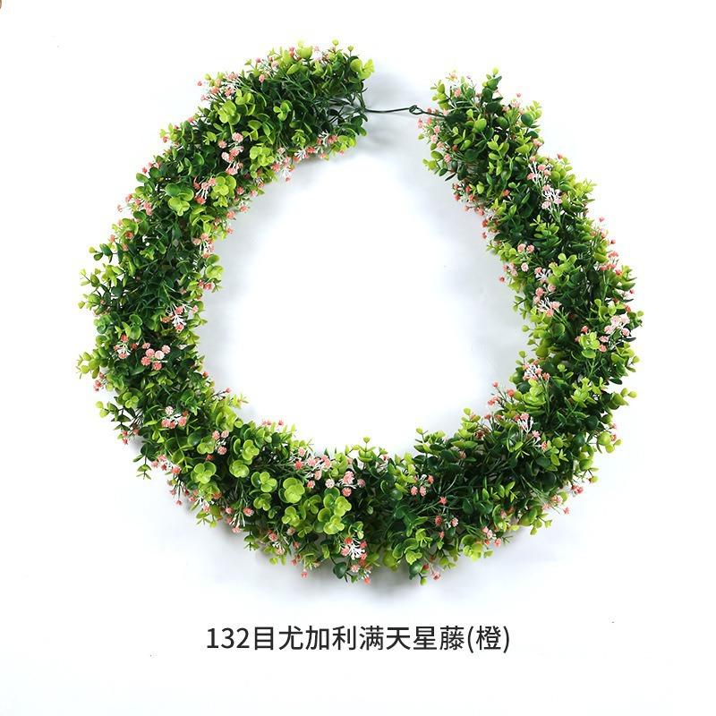 Hotel Wedding Photo Simulation Wreath Storefront Decoration Simulation Plant Door Decoration Pendant Green Plants